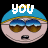 Pixelated cartoon character with blue beanie and sunglasses across multiple frames, displaying text fragments in a contact sheet layout on black background.