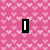 Pink background with repeating light pink hearts, black text reading 'I LOVE Stefan Balesha', and a of white hearts at the bottom