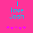 A bright pink background displays cyan text reading "I love Josh" with a of purple asterisks below, where the middle asterisk shifts position between frames