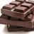 Pixelated chocolate bar image with pink text overlay reading 'If u like Choclate... and eat ct and then. mamma.. t yo chocolo' on a solid bright pink background.