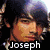 four pixelated character portraits with text labels, each in a separate quadrant