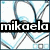 A digital icon with a blue and white abstract pattern, featuring a black text overlay and a heart symbol in the lower-left corner.