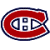 A split-frame contact sheet showing two distinct sections: a red and blue Montreal Canadiens logo on the left, and green text reading "Original Icons .com" on a dark green background on the right.
