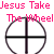 Animated sequence of circular icons alternating between cross and X patterns with purple heart shapes below, set against a white background.