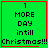 Green square icon with red border displays "1 MORE DAY intill Christmas!!!" text and animated heart or star symbol in bottom-right corner.