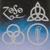White line art icons on gradient backgrounds with text 'ZoSo' and a stylized symbol, displayed in a