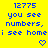 Yellow background with blue text reading "12775 you see numbers, i see home" and a heart symbol that changes to a downward arrow in subsequent frames.