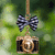 Pixelated buddy icon with checkered bow and camera ornament against green background, text 'JosephineV' appears in green at top right.