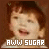 identical child portraits with 'ALW SUGAR' text, showing subtle animation changes in facial features and background elements across frames