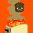 Animated sequence of a toaster with burning toast, showing where the toast is rising and flames are visible