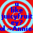 Red background with light blue concentric circles, blue text reading "u like juicyfruit ey?" and "ol ~Annieol ~Annie" in pixelated font.