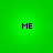 Four identical pixelated 'ME' text icons arranged in a on a solid green background