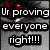 A four- shows a red-eyed figure with tears; the top-left displays text while the other show the figure's face