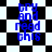 Blue pixelated text 'try and read this' on a black-and-white checkered background with distorted, overlapping copies of the same pattern.