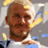 Pixelated image of a person with short light hair and a white shirt on the left, next to cyan background with pink text reading 'I LOVE BECKHAM' on the right.