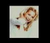 Static square image of a person with light brown hair wearing a white top, followed by three rotating 3D cube views showing the same face from different angles against black backgrounds.