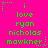 Bright pink background with green pixelated text reading "i love ryan nicholas mawker" and small brown and green star-like shapes at corners.