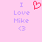 Pixelated text and symbols on a pink background with one red heart symbol.