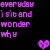 Purple pixelated text on black background with a small purple heart icon in the bottom right corner.