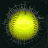 A pixelated softball with brown stitching surrounded by a dark, smoky effect on the left; white text "Got Balls?" appears on the right against black background.