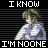 Animated contact sheet of a pixelated character with changing text overlays across 8 frames, showing variations in red and white lettering against black background.