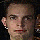 Four pixelated headshots arranged in a with purple and gray background sections containing text