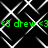 <green text> <3 drew <3<3 drew <3</green> repeats over a black background with white diamond-shaped lines.
