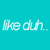 Pixelated white text 'Redh.' on solid cyan background with slight pixelation and two trailing dots.