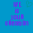 Blue background with purple pixelated text reading 'LIFE is your creation' and a green heart symbol above the word 'is'.