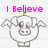 Pixelated cartoon pig with wings and a small antenna, displayed in three views with pink text above each view reading "I Believe," "I can," and "FLY." The pig has a round body, small eyes, a snout with two nostrils, and a simple smile.