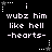 Pixelated text and star symbols on a black background, with alternating star and dot patterns at corners.