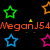 Four- with stars, dog, cat, and water scene; text overlays 'MeganJ54', 'Rocks', 'Your', 'World!'