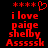 Red pixelated text and symbols on black background, with heart symbol above text in left frame, missing in right frame.