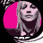 A 3x3 contact sheet of animated frames from a Madonna-themed AIM buddy icon featuring pixelated images, pink and black color scheme, and text elements.