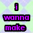Pixelated text and symbols arranged in a with distinct sections showing phrases like "i wanna make," "you move because," "your standing still," and "PARALYZER" over varied backgrounds