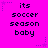 Bright magenta background with repeated pixelated text and purple star motifs arranged in a pattern