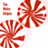 A 48x48 pixel animated contact sheet showing two frames of a buddy icon with red spiral patterns on the left and green text "Original Icons .com" on the right against dark backgrounds.