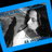 Pixelated grayscale photo of a person in blue frame with blue text on black background reading '&& thenn she realizedd howw muchh shee actually needsz && missesz himm'