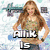 A pixelated image of a woman with long blonde hair in three distinct showing different poses and backgrounds with overlaid text