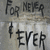 Static 50x50 pixel buddy icon with black text on a gray background reading "FOR HELP FEVER" in blocky, low-resolution font.