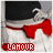 A static image of a figure in formal attire with a red bow tie, white shirt, and black top hat against a gray background.