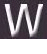 Six distinct white lowercase letters on dark backgrounds arranged in a , forming the word 'westlife' with visible pixelation and soft glow effects