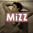 Animated sequence showing a person in various poses with text overlays reading "MiZZ," "HOLLISTER," and "HAWTYYY" over different backgrounds.