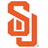 Orange stylized 'S' and 'L' letters interlocked in a pixelated design on white background.