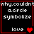 Four identical black square with red borders display white text and heart symbols, showing animation progression from one to three hearts