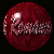 A circular red glossy icon with 'Inuyasha' text, showing sequential animation frames of a character's face and body turning left to right.