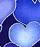 Pixelated blue-toned icon shows a dark silhouette of a figure with an extended arm against a gradient background.