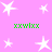 Pink background with white star shapes and green text 'xxw|xx' repeated four times.