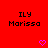 Red background with repeated text and pink hearts, static image with no visible animation changes.