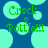 Green pixelated text 'Crack' and 'BottJell!!' on a blue background with light cyan circles, static image.